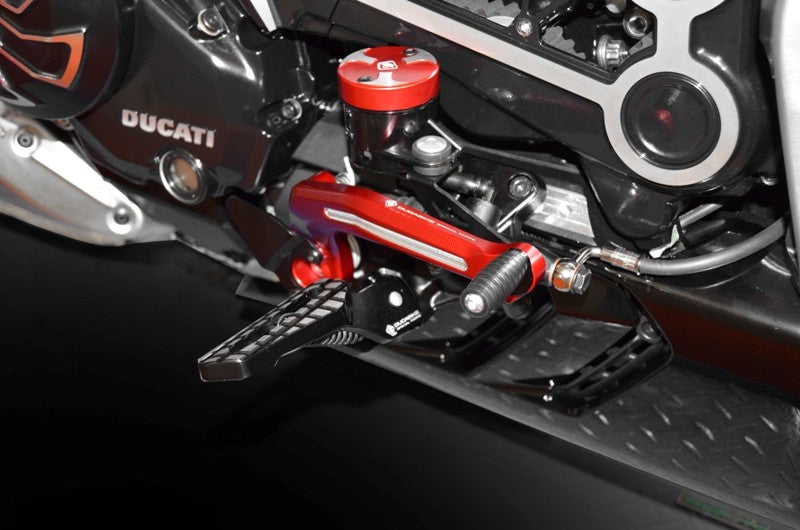 Ducabike DBK Ppdv04 Xdiavel Footpegs - BLACK