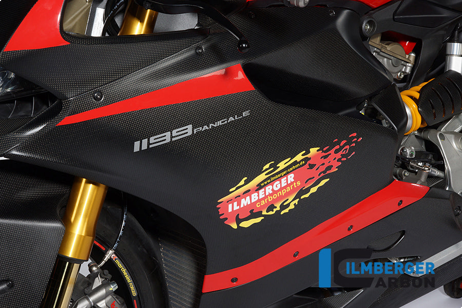 Ilmberger Carbon Fairing Side Panel Left Street Ducati 1199 Panigale S / 1199 Panigale / 899 Panigale 2012-2015