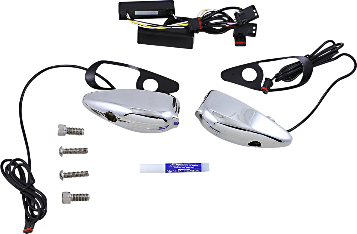 Custom Dynamics Turn Signal - FLTR - Chrome