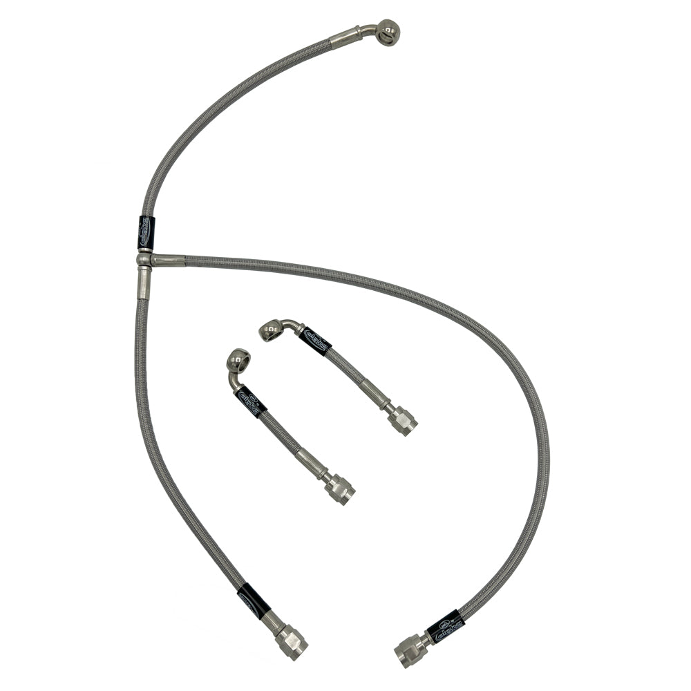 Front brake line set, quick connector, V1