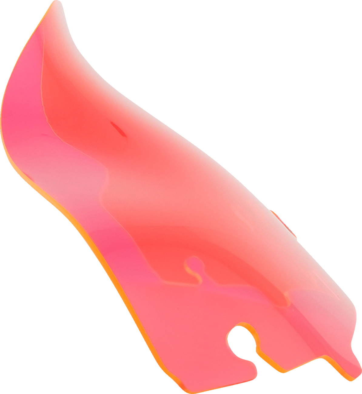 Klock Werks Ice Flare® Windshield - 6.5" - Pink Ice - '14-'25 FLHT/FLHX