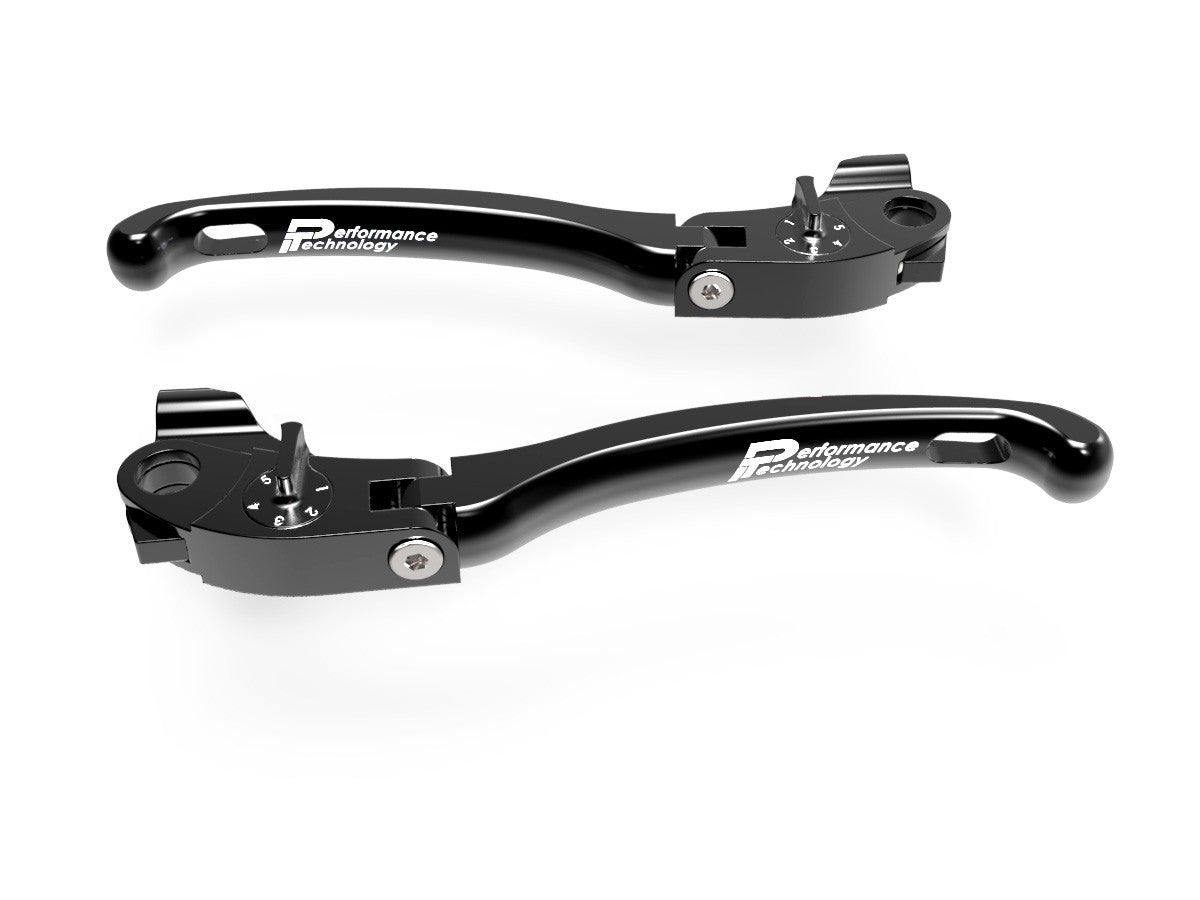 Ducabike DBK LE03 Brake / Clutch Adjustable Levers Eco GP 1 - BLACK