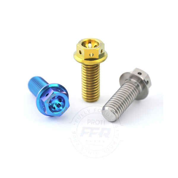 Proti Titanium Rear Brake Caliper Bolt Kit for Panigale V4 V4S V4R Speciale