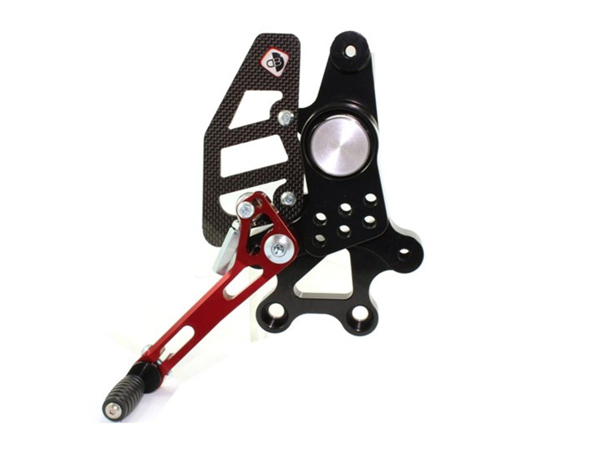 Ducabike DBK PRHM02 Pilot Rearset - BLACK-GOLD