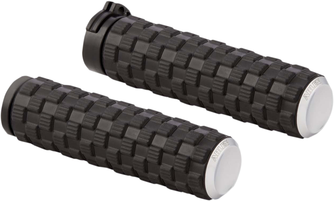 Arlen NESS Air Trax Grips - Cable - Chrome