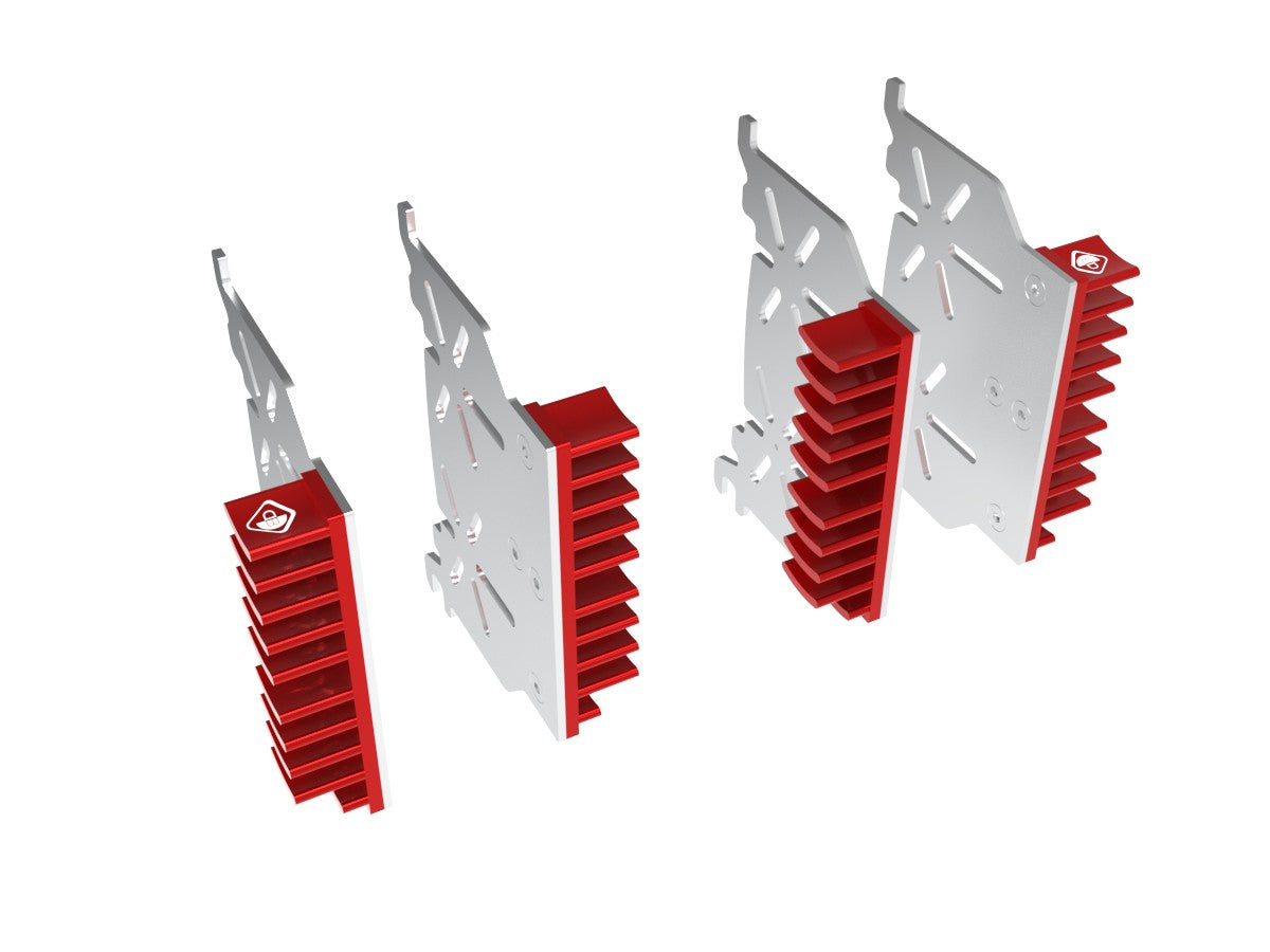 Ducabike DBK BPR07 Brembo Hypure Brake Plate Radiator - RED