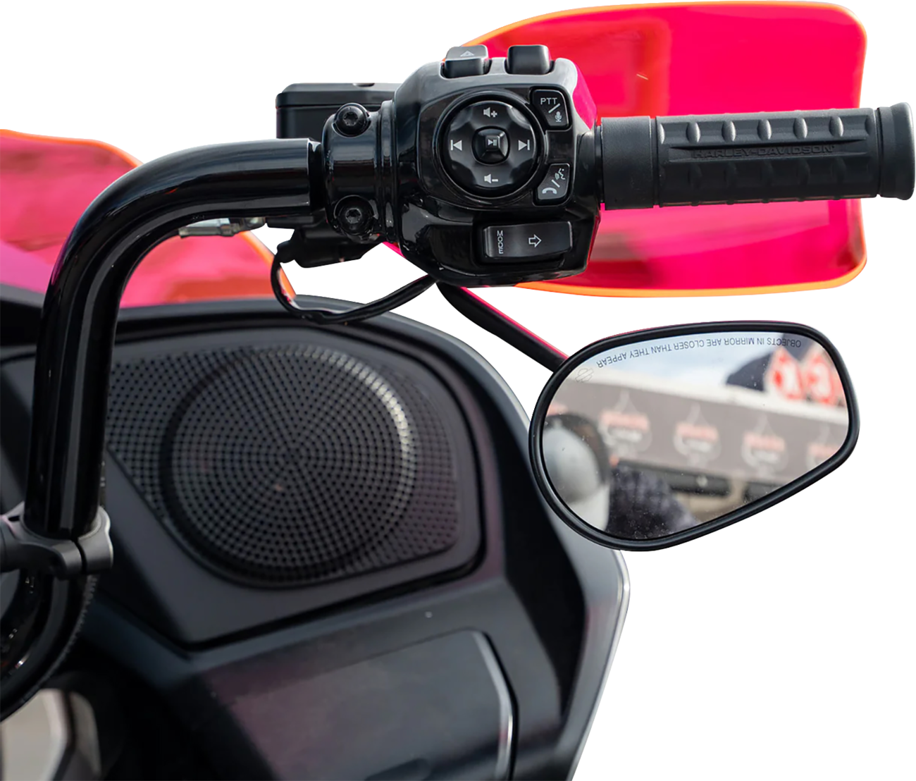 Klock Werks Flare® Handguards - Harley-Davidson Hydraulic Clutch - Pink Ice