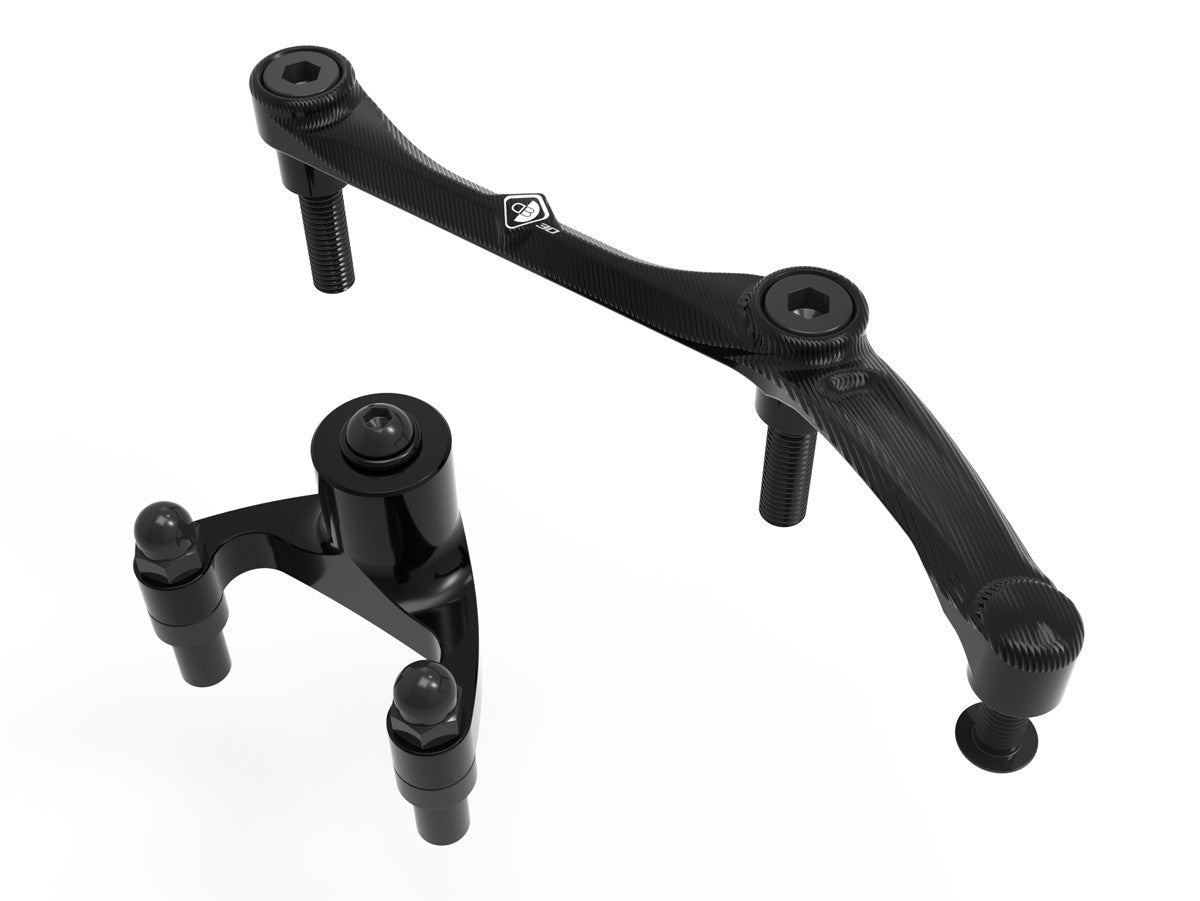 Ducabike DBK SAS17 M937 Kit Mount Steering Damper - BLACK-BLACK
