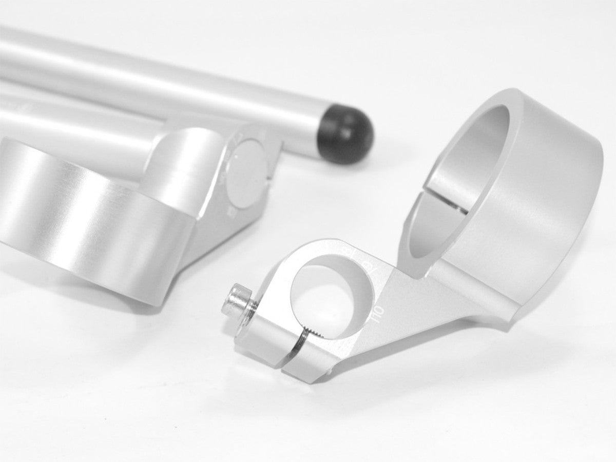 Ducabike DBK BSR5035 ADJUSTABLE HANDLEBAR 50mm RISE 35 MM - SILVER