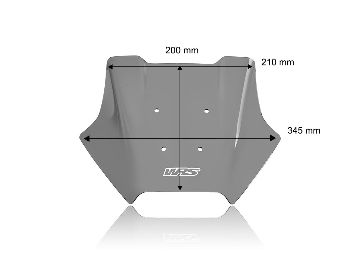 WRS Sport Windscreen Yamaha MT-09 / SP 2024-2026