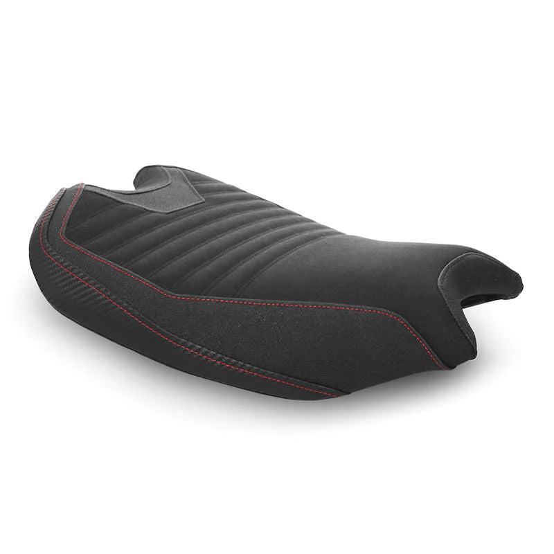 Luimoto Corsa Black Seat Cover For Ducati Panigale V2 - No / Rider