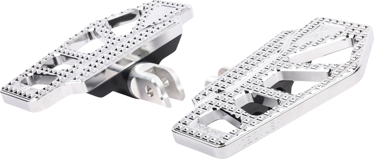 Thrashin Supply CO. Apex Mini Floorboards - Driver - Chrome