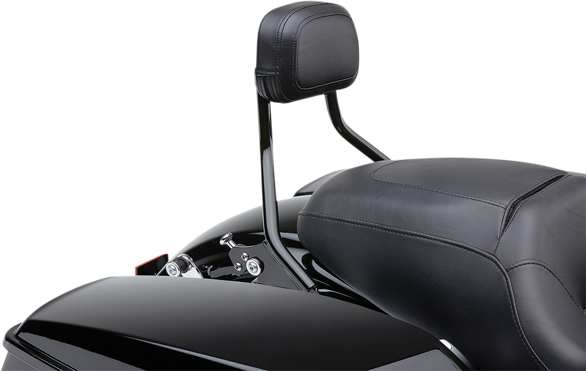 Cobra Detachable Backrest - Black - Short - FLH/FLT