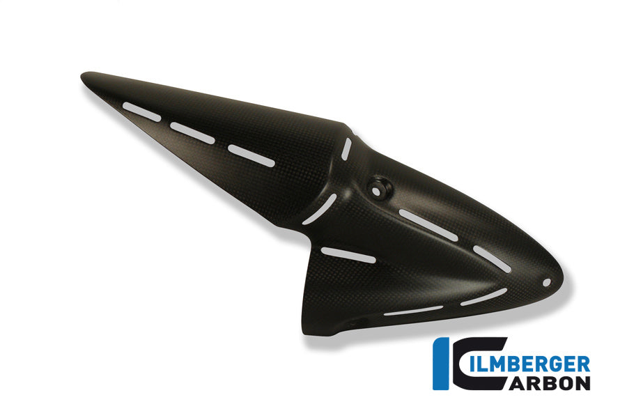 Ilmberger Carbon Exhaust Heat Shield On Silencer Carbon