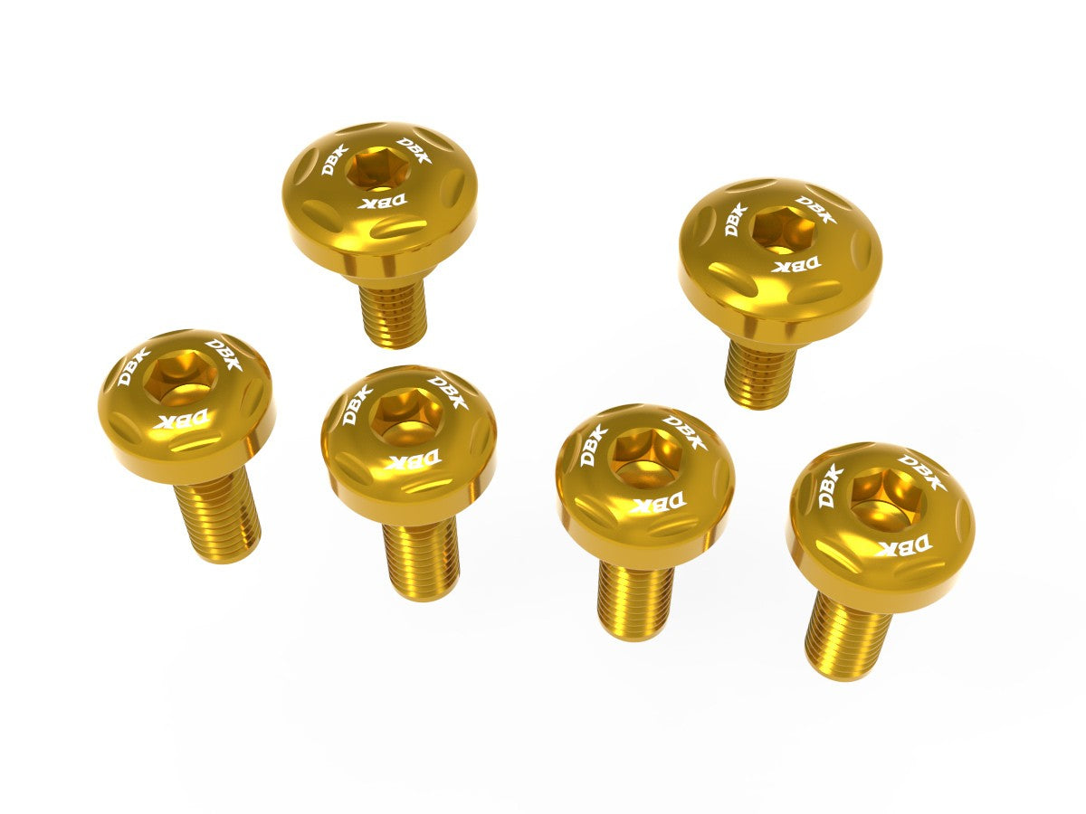 Ducabike DBK KVT100 Panigale V4 MY 2025 Fairing Screws Kit - Gold