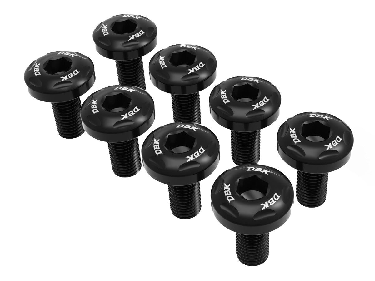 Ducabike DBK KVT73 KTM 990 Duke Front Fender Screws Kit - Black