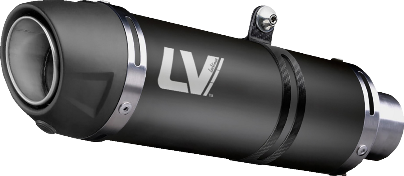 LeoVince GP Corsa EVO Slip-On Muffler - Black Edition - Ninja/Z 400