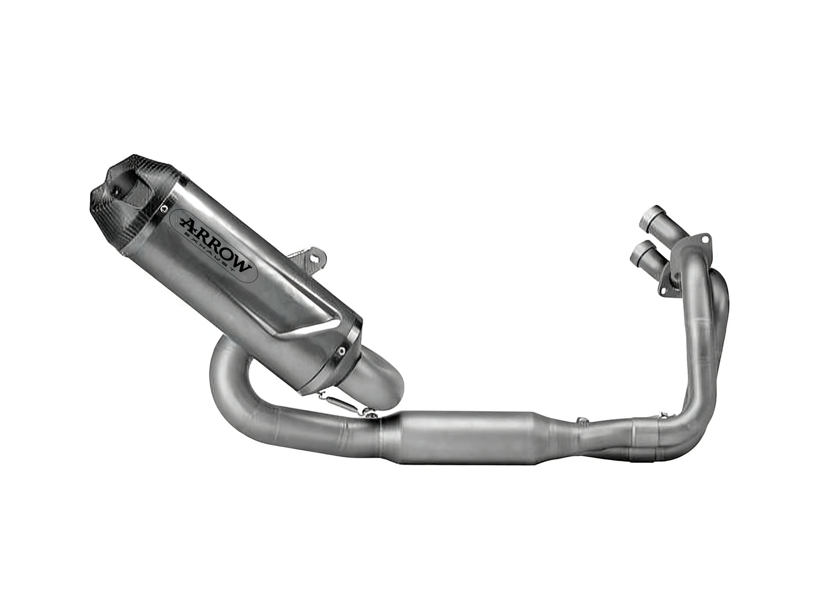 Arrow 71965PK Homologated Full System With Indy Race Evo Titanium Slip On