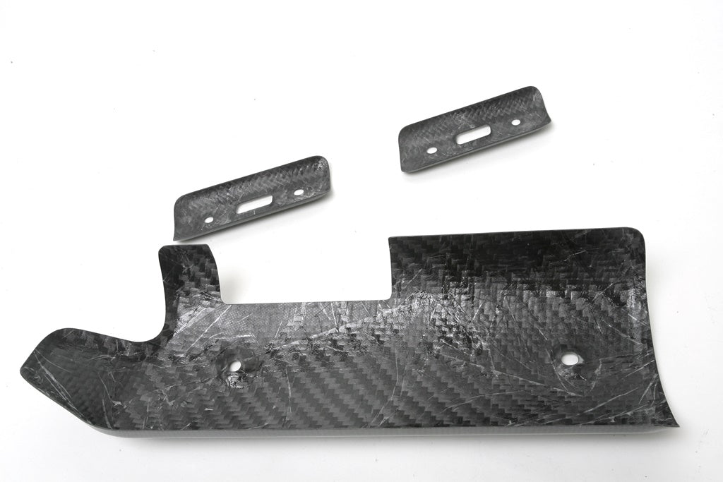 Fullsix Carbon Exhaust Protector And Cover - Set