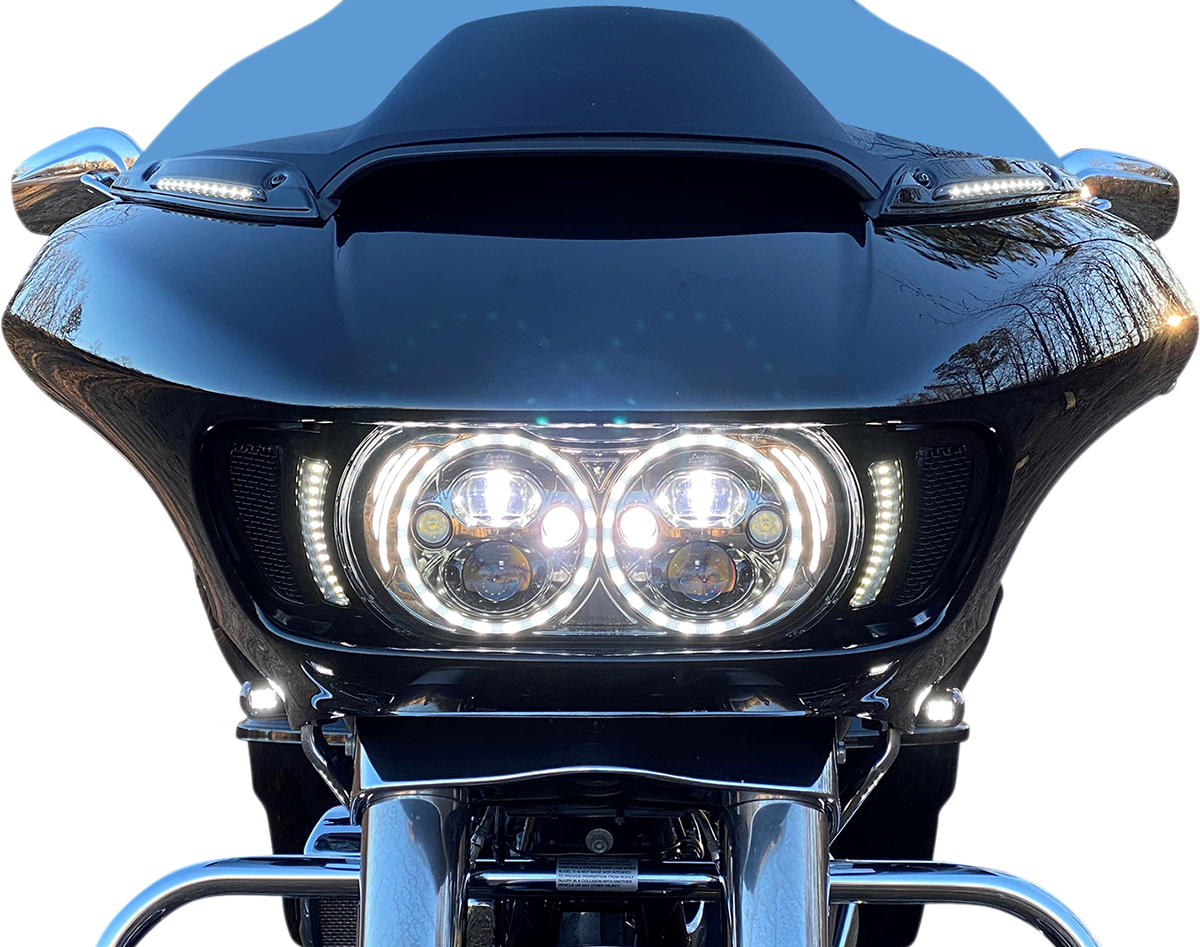 Custom Dynamics Turn Signal - FLTR - Gloss Black