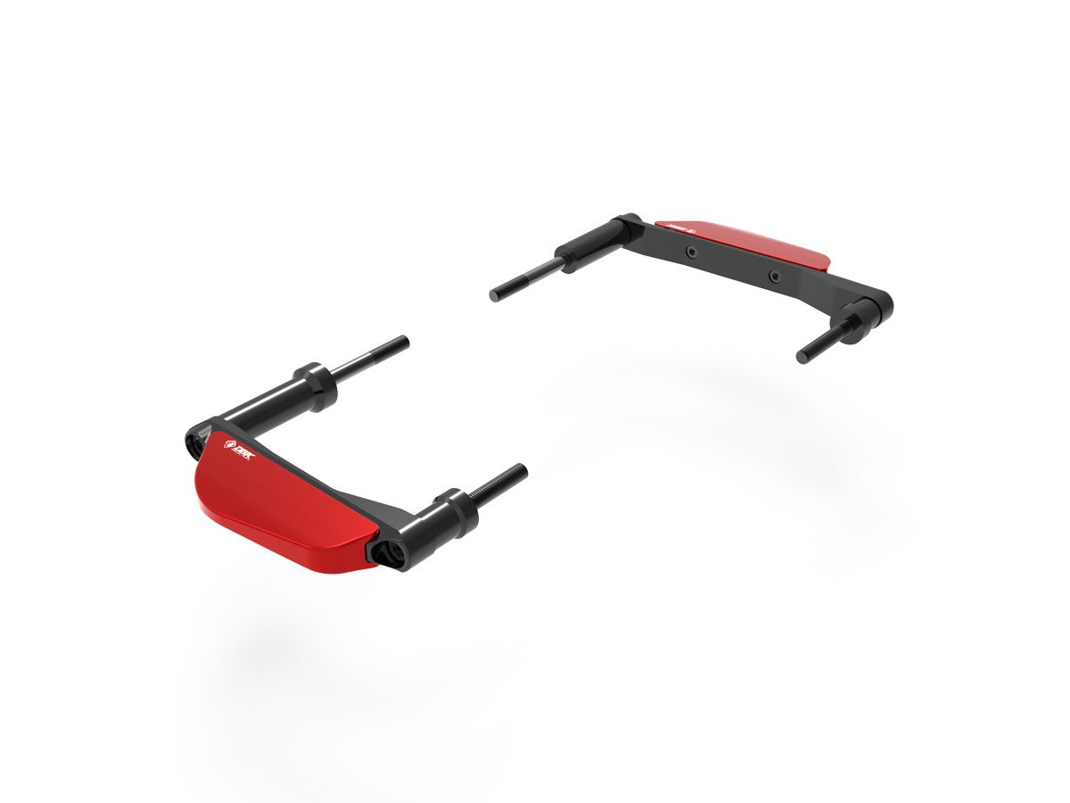 Ducabike DBK Ptst02 Frame Protection Kit - BLACK-RED
