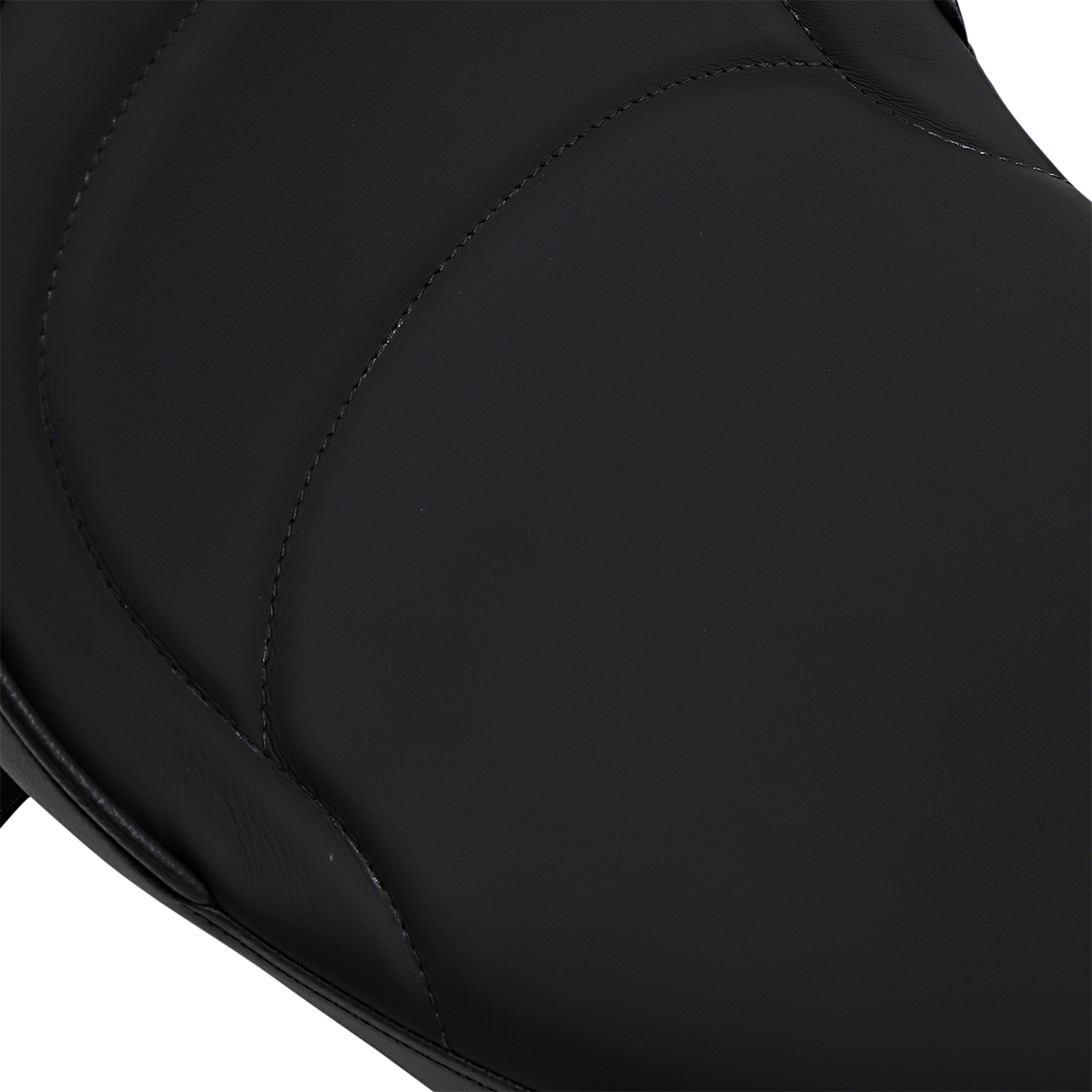Drag Specialties Seats Solo Seat - Mild Stitched - Driver Backrest Compatible - FLH '97-'07