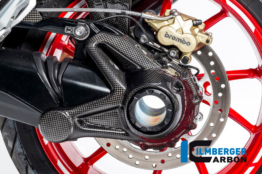 Ilmberger Carbon Cardan Housing Cover (Mounting Without Rear Splash Guard) Carbon For The Water-Cooled BMW R 1200