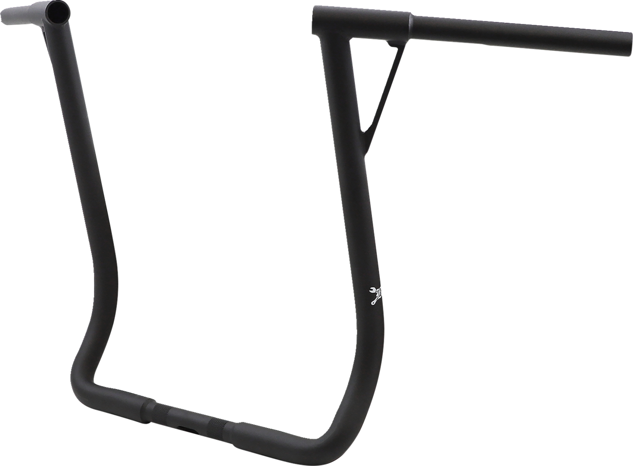 Burly Brand Louie Handlebar - Louie B - 19" - Textured Black