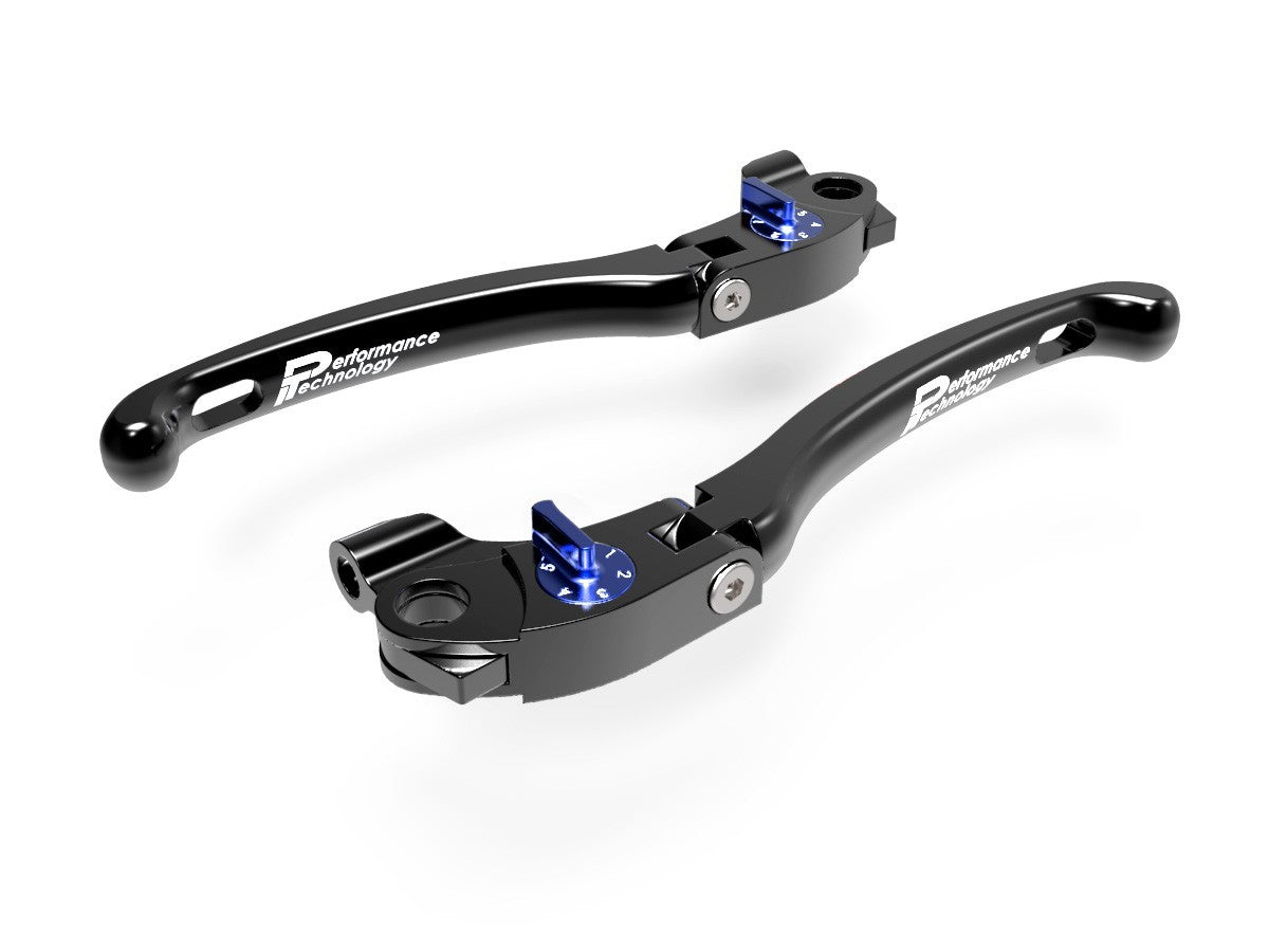 Ducabike DBK LE03 Brake / Clutch Adjustable Levers Eco GP 1 - BLUE