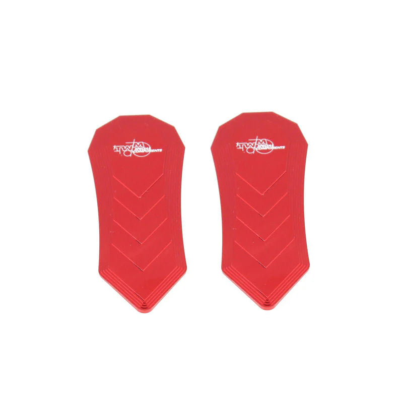 TWM CNC Aluminum Mirror Block Off Plates For BMW S1000RR K67 - Red