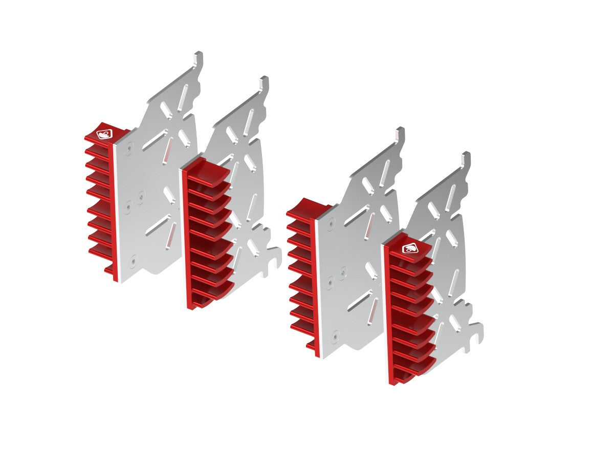 Ducabike DBK BPR07 Brembo Hypure Brake Plate Radiator - RED