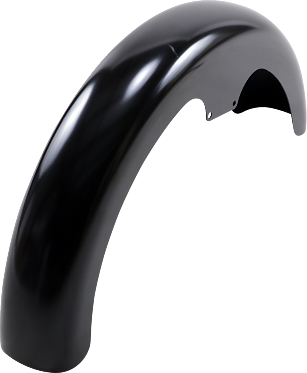 Klock Werks Wrapper Front Fender - Black - 19" - HD Dyna/FXR/Sportster