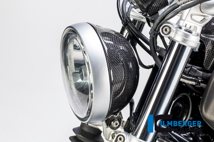 Ilmberger Carbon Headlight Housing - BMW R NINE T SCRAMBLER
