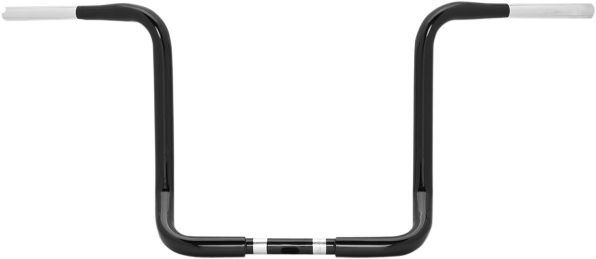 Burly Brand 1-1/4" Bagger Ape Hanger Handlebar - TBW - 13" - Black