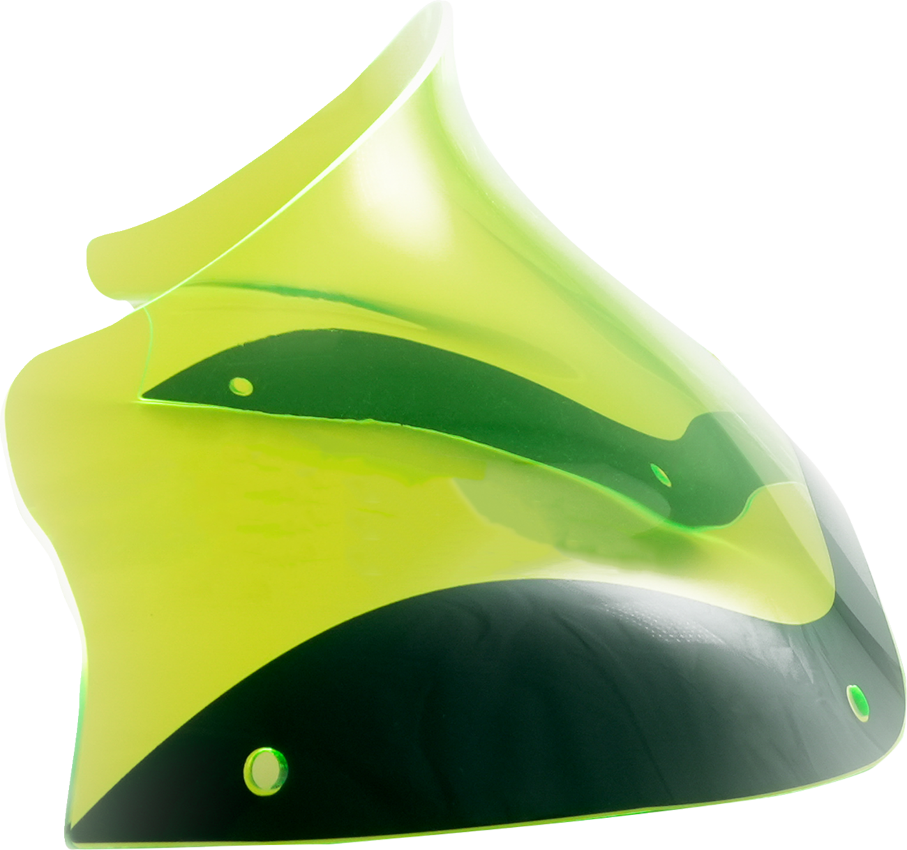 Klock Werks Ice Flare® Windshield - 8" - Green Ice - '98-'13 FLTR