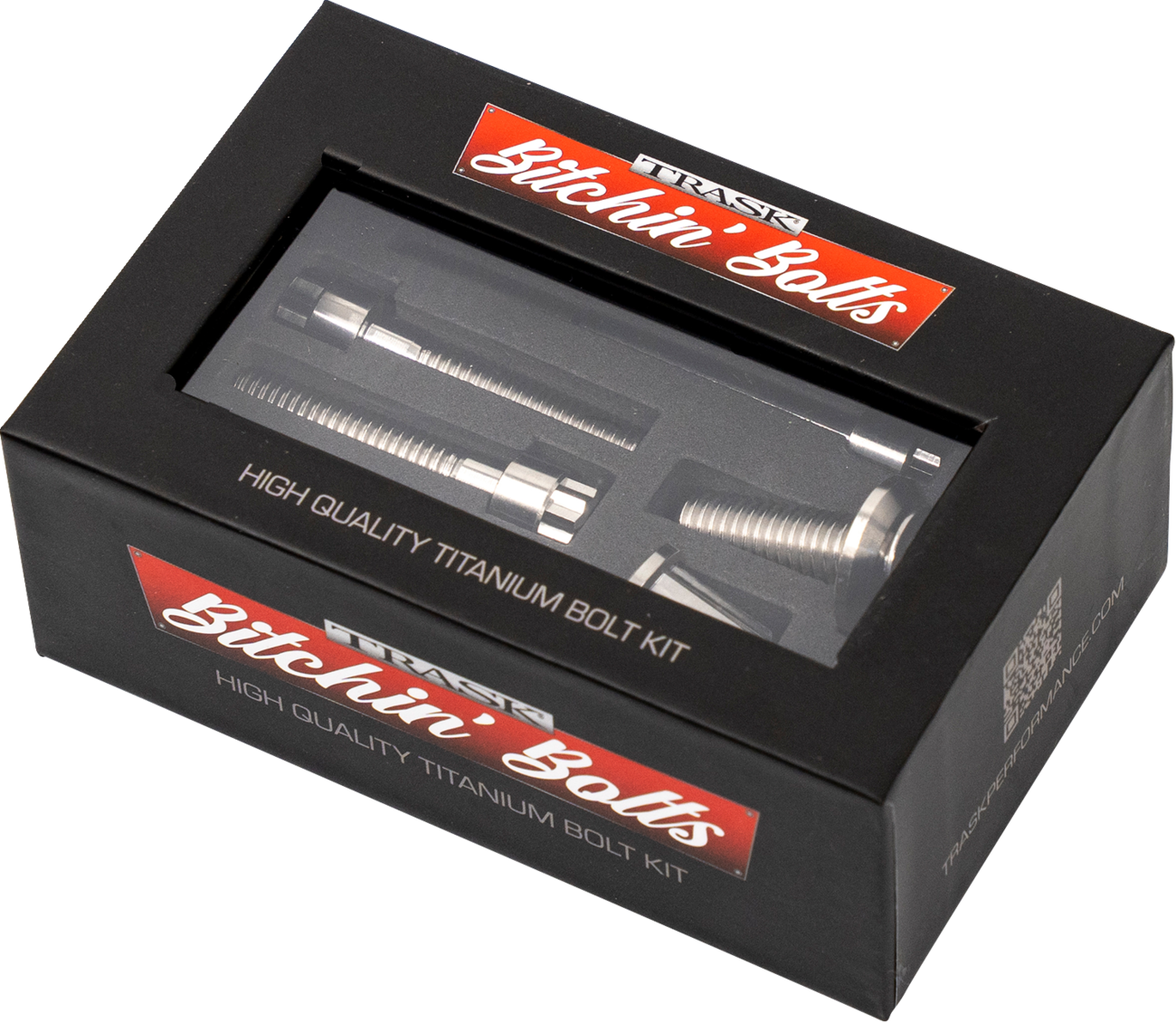 Trask Bitchin' Bolts Hardware Kit - Titanium - M8 - Coil And Horn