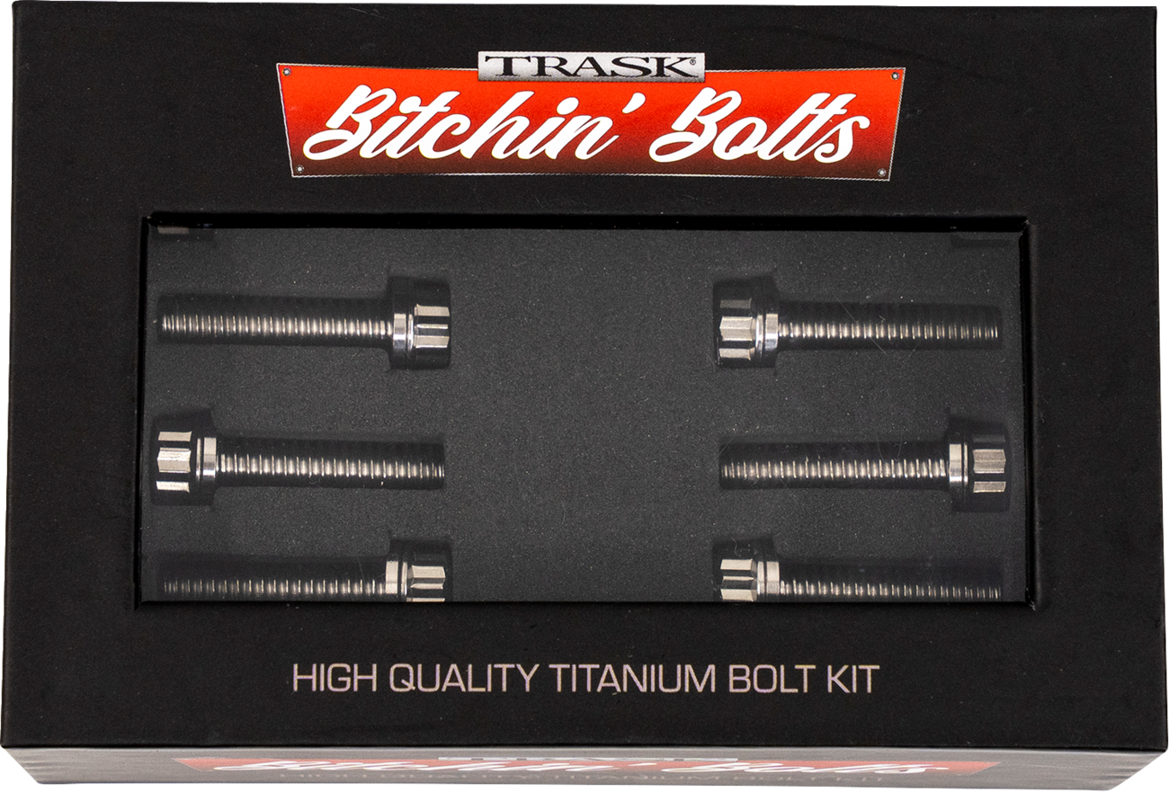 Trask Bitchin' Bolts Hardware Kit - Titanium - M8 - Lifter Block