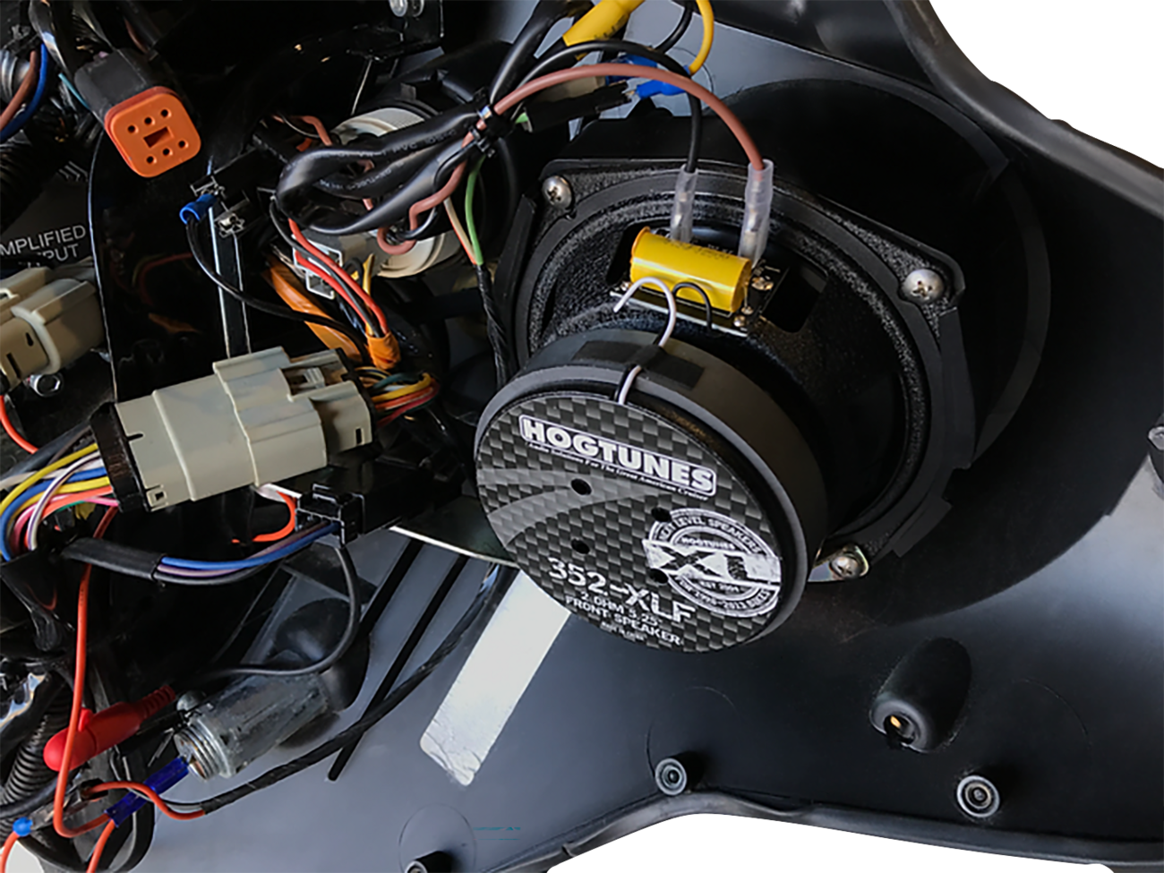 Hogtunes 425 W Dual Amp/ 6 XL Speaker Kit - Harley Davidson