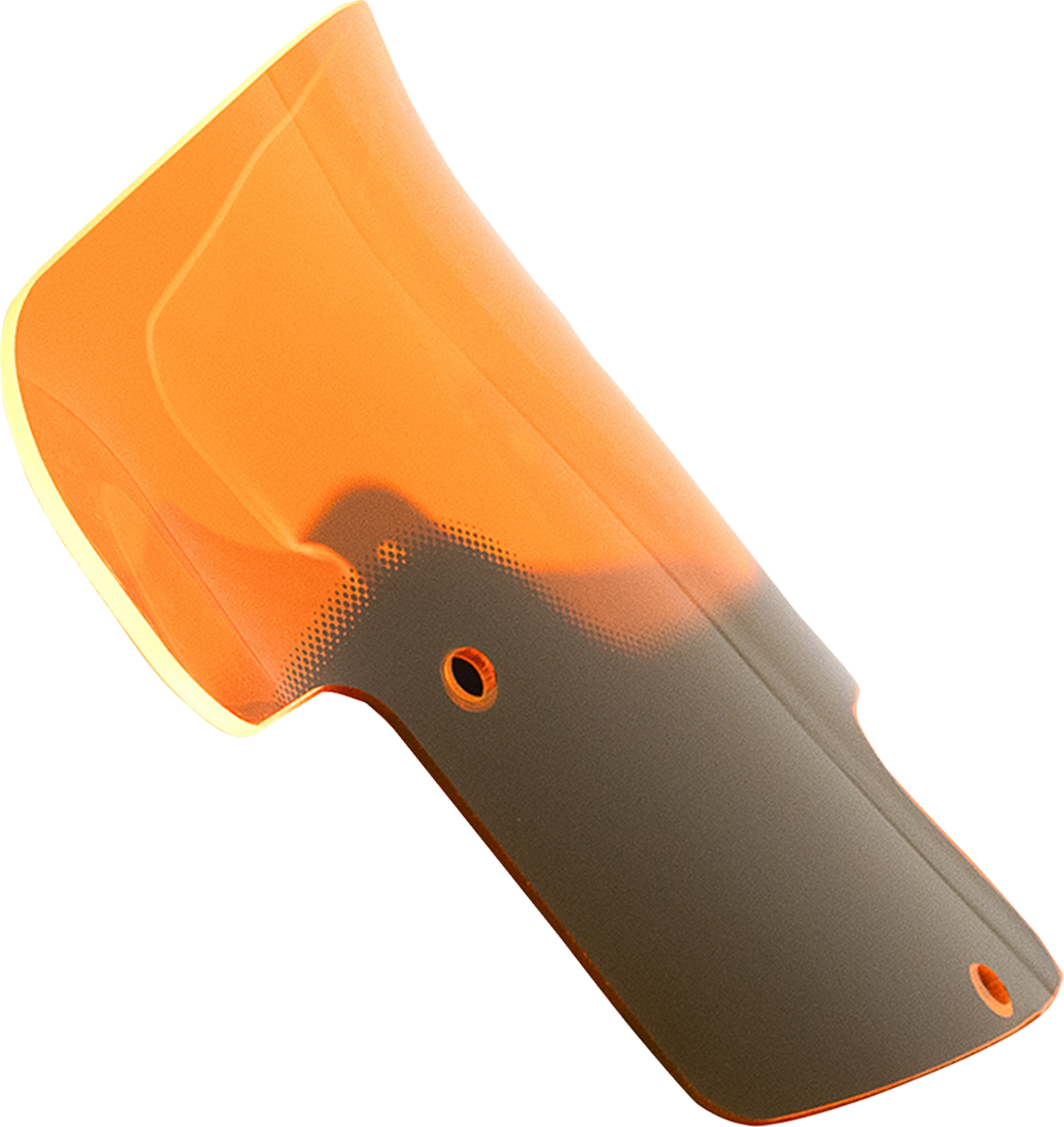 Klock Werks Ice Flare® Windshield - 8" - Orange Ice - '20-'25 Indian