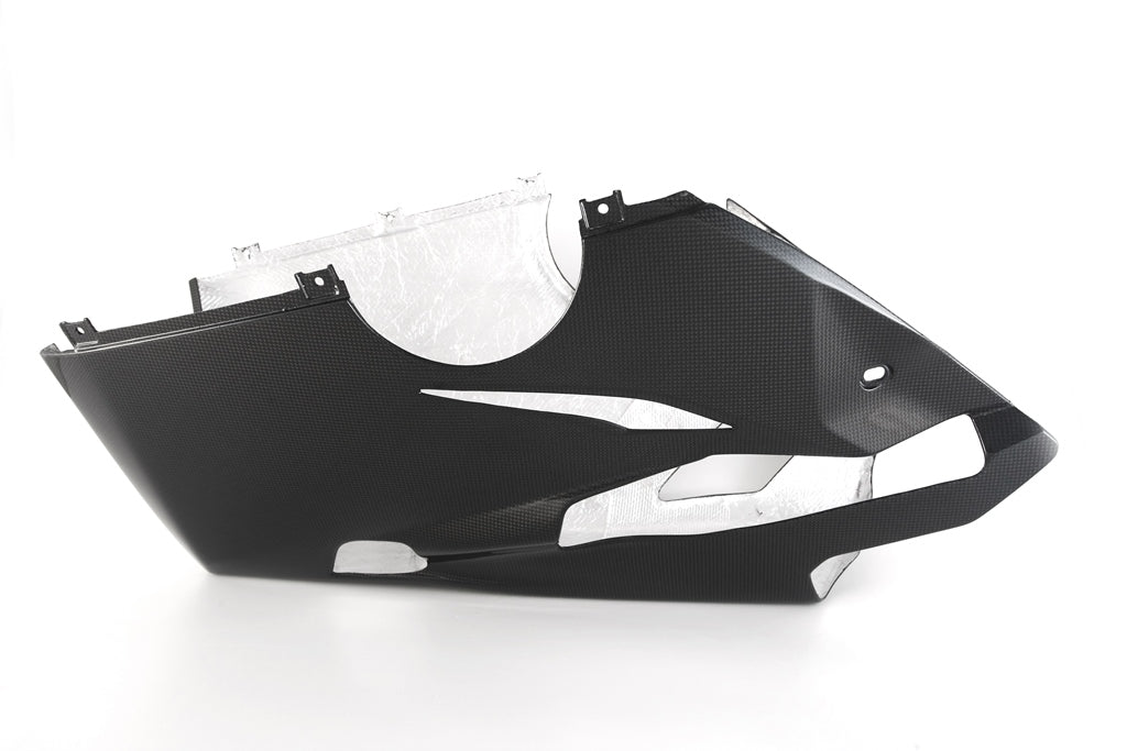 Fullsix Carbon Belly Pan - Slip On / Full Exhaust System