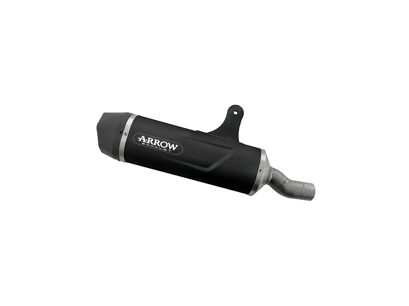 Arrow 71960AKN Indy Race Evo Aluminium Dark Slip On With Carbon End Cap