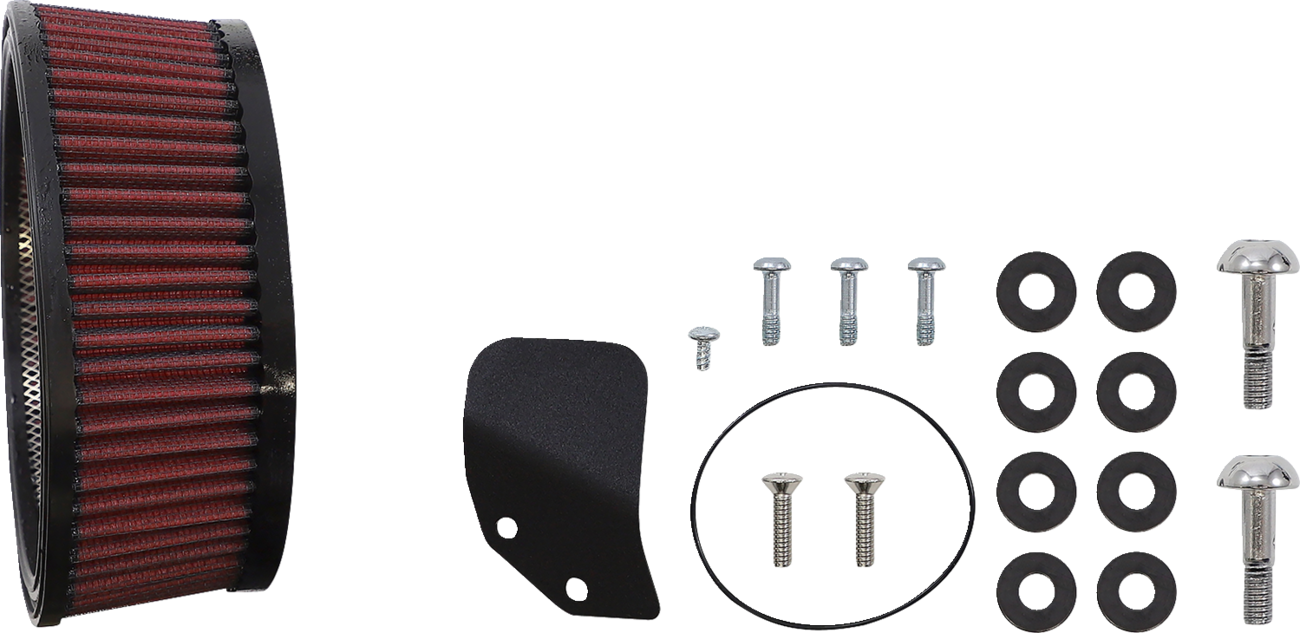 S&S Cycle Air Stinger Stealth Air Cleaner Kit - Chrome