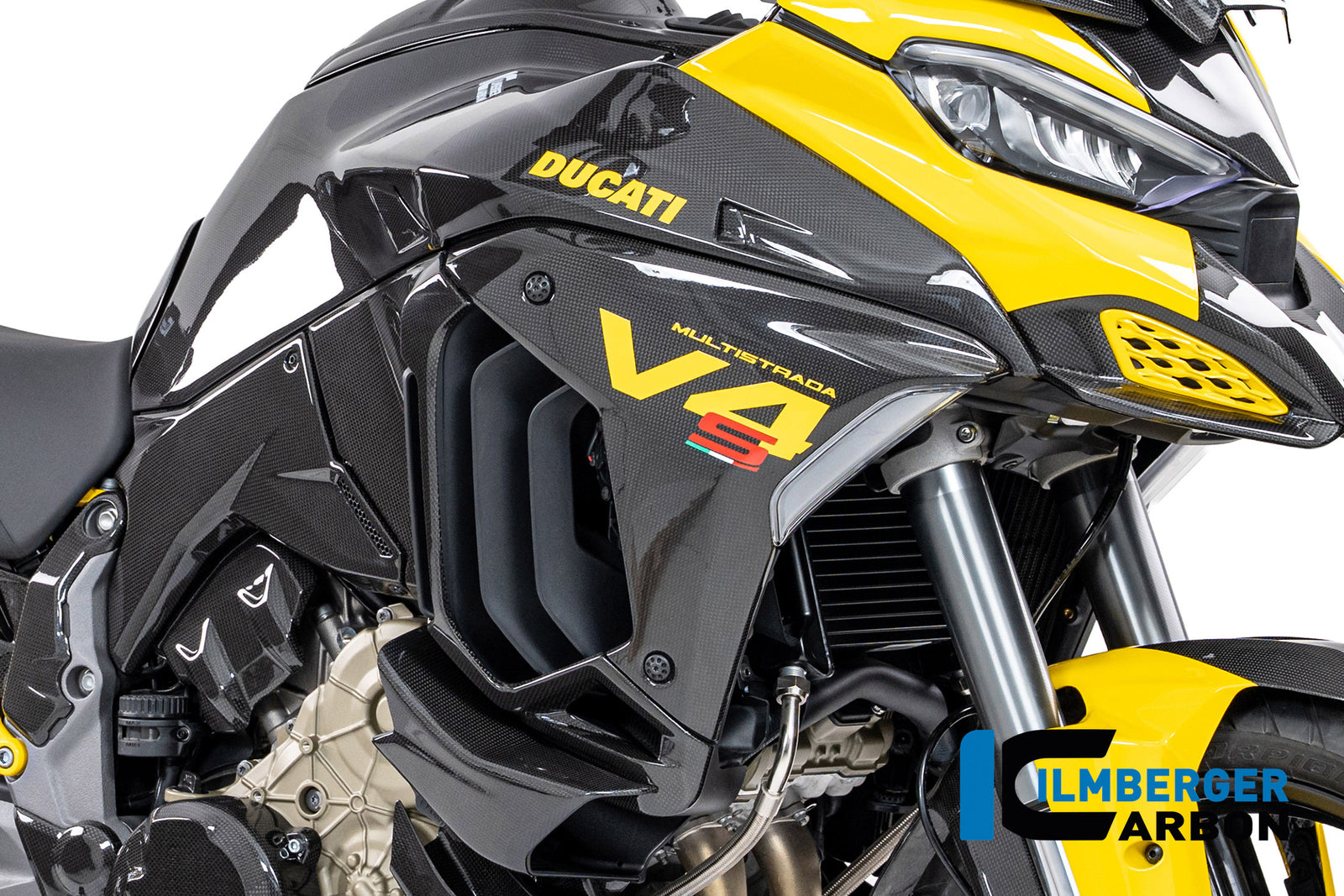Ilmberger Carbon Right Side Fairing Carbon Glossy Ducati Multistrada V4 2025
