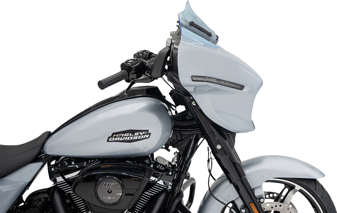 Klock Werks Ice Flare® Windshield - 8" - Blue Ice - FLHX