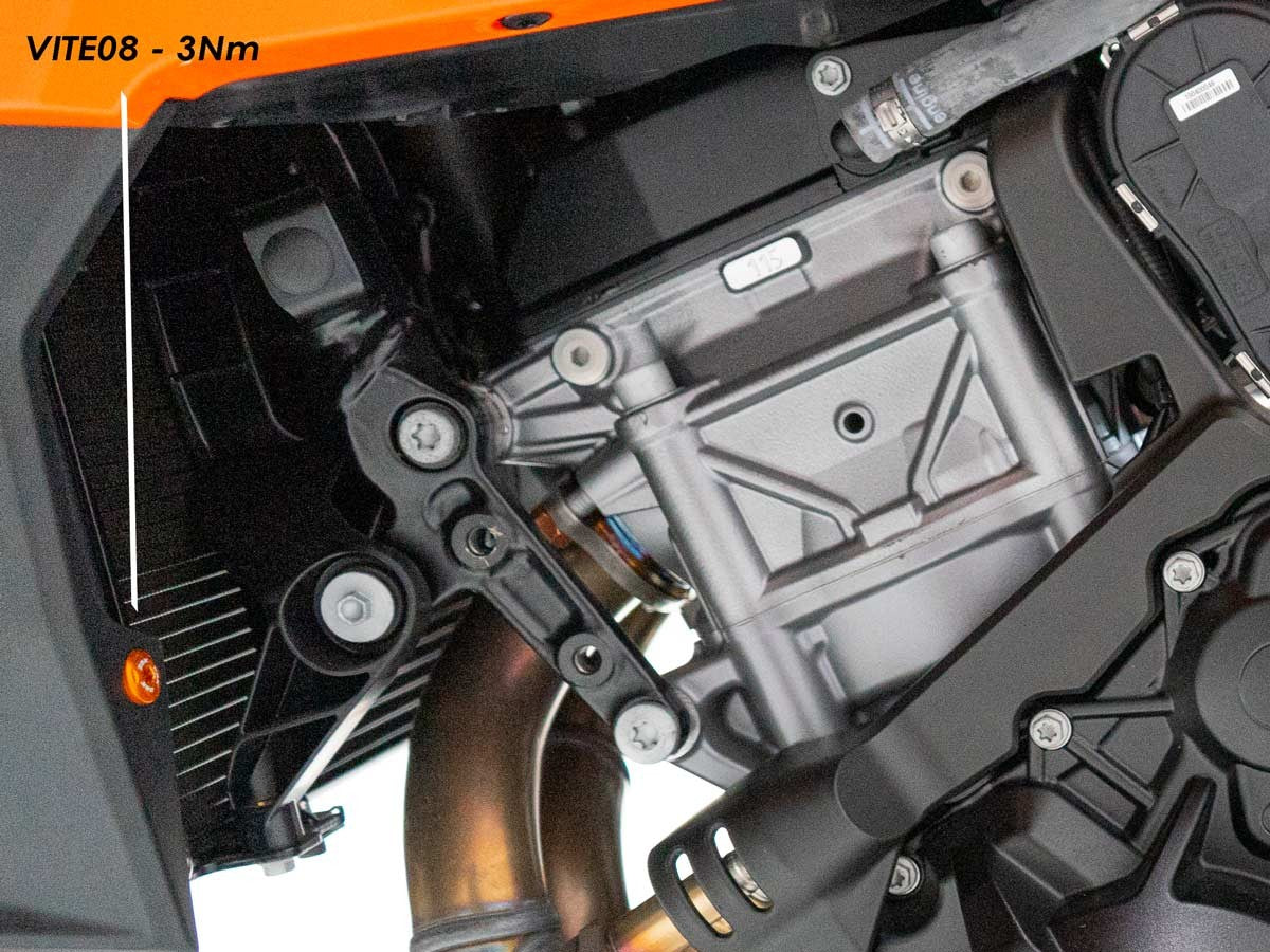 Ducabike DBK KVT71 KTM 990 Duke Front Side Panels Screws Kit