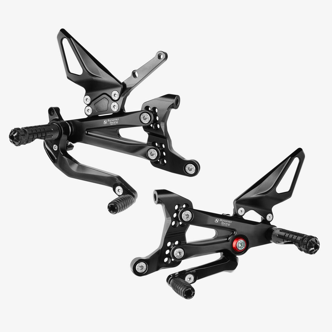 Bonamici Racing Adjustable Rearsets - Ducati Panigale V4 - V4S - V4R