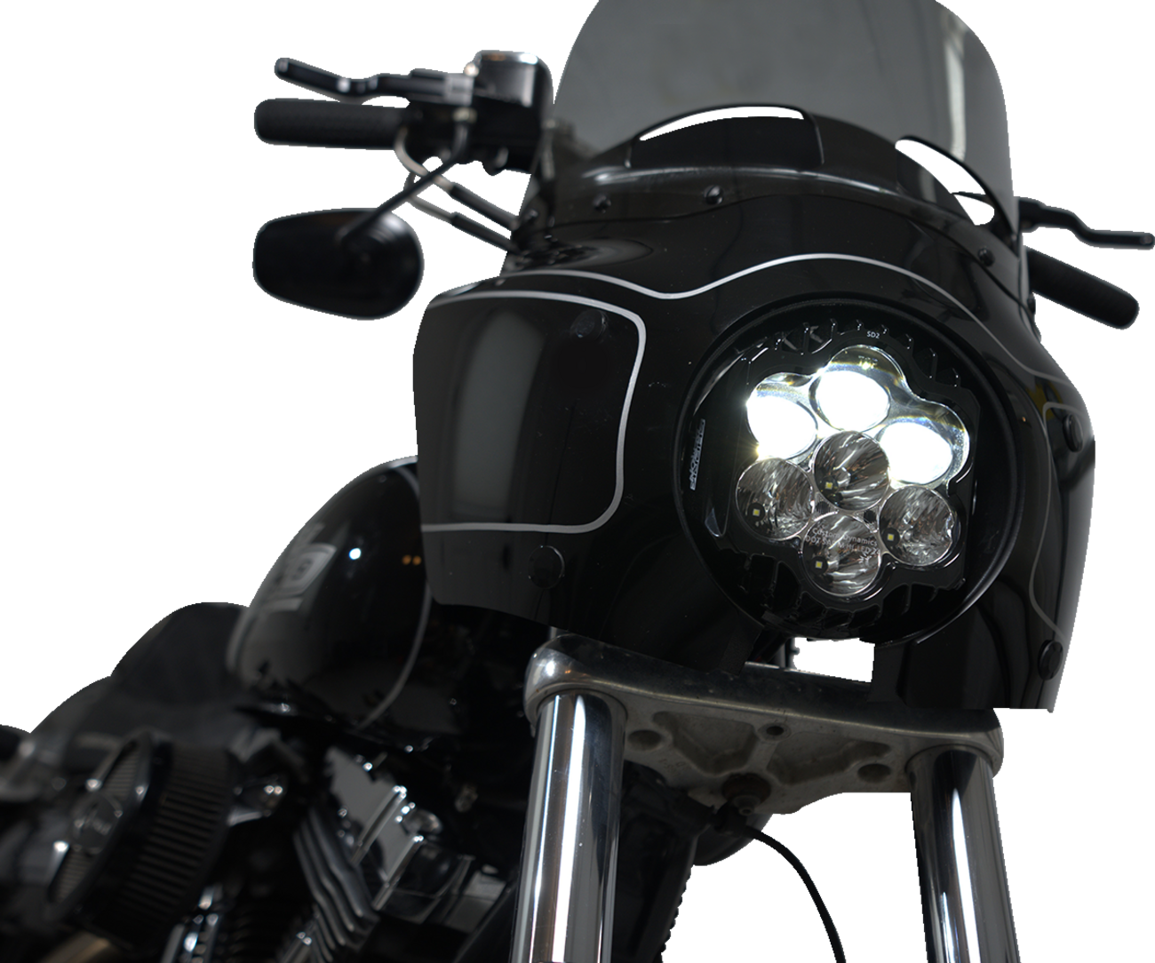 Custom Dynamics Headlight - Shark Demon - For Road Warrior Fairing