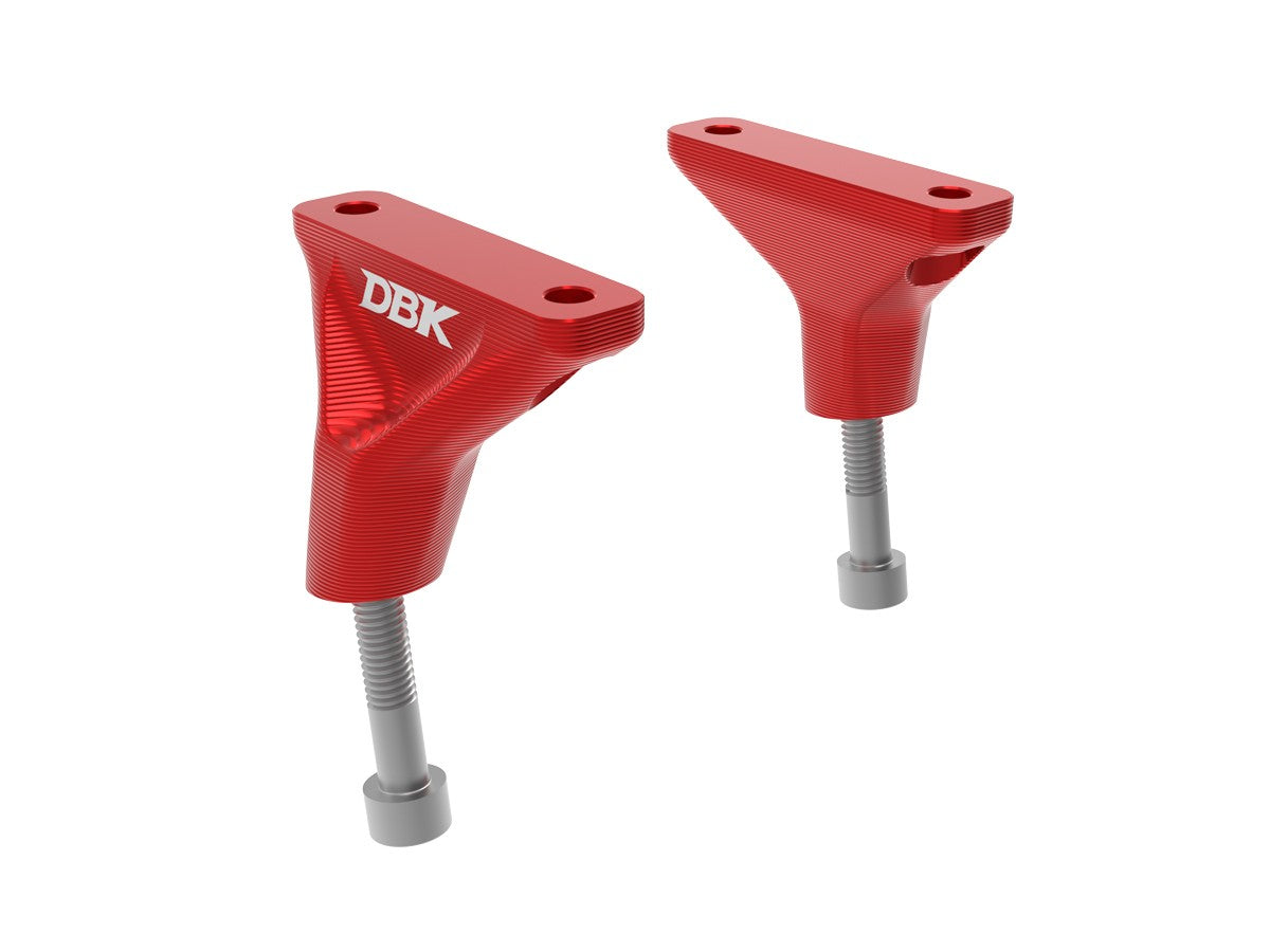 Ducabike DBK SS07 PANIGALE/SF V2 MY25 Mufflers Supports Kit - Red