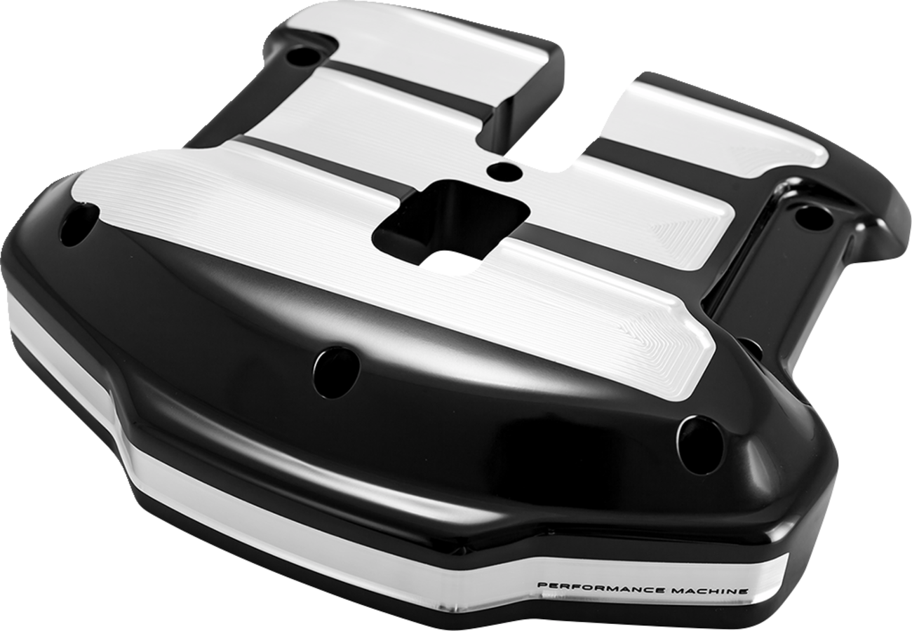 Performance Machine (PM) Rocker Box Cover - Scalloped - Contrast Cut™ - M8