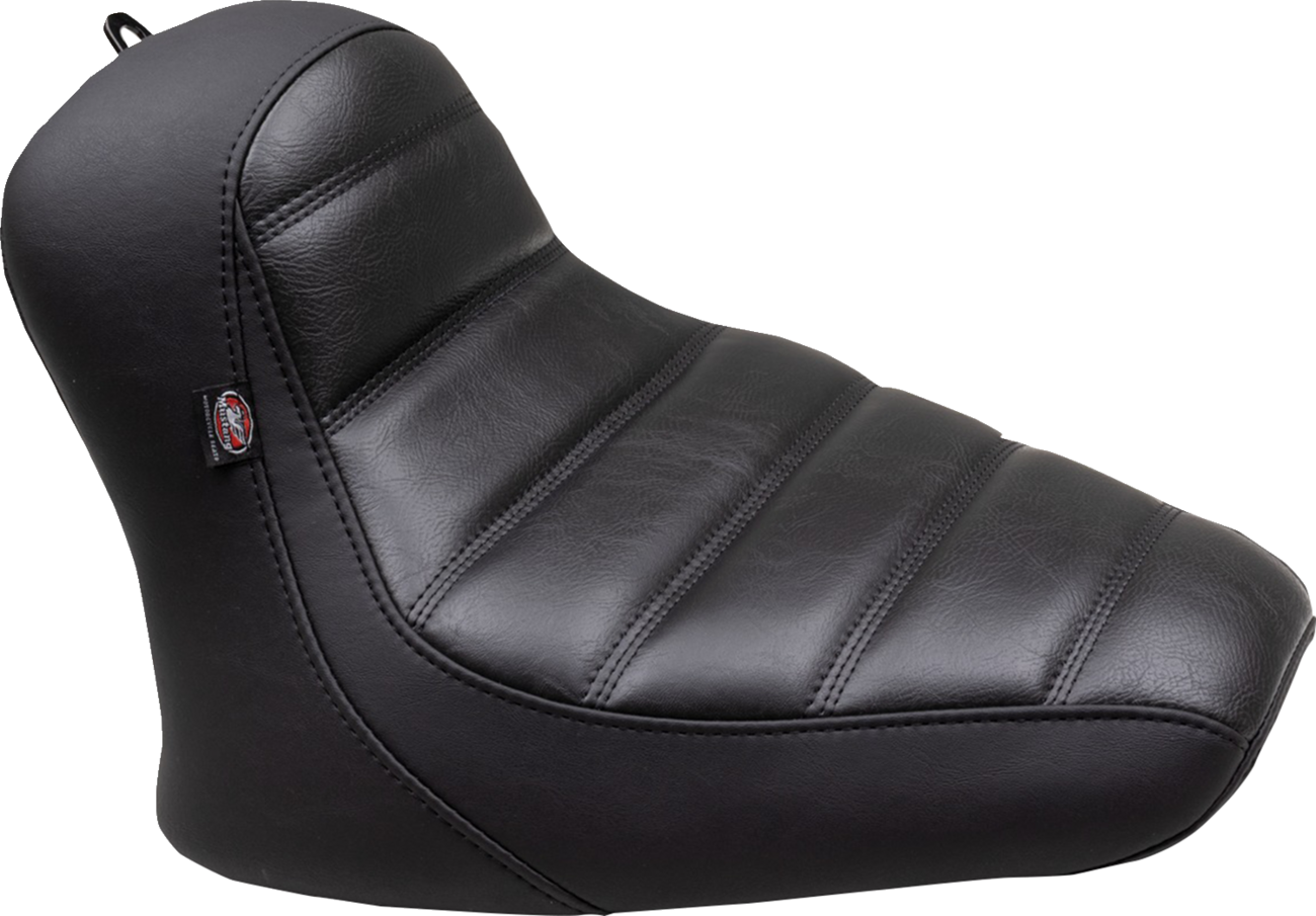 Mustang Runaround Seat - Solo - Black - Tuck-N-Roll - Chief '22-'24